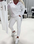 Fashion Stretch Drawstring Pants