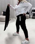 Fashion Stretch Drawstring Pants