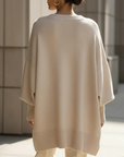 Round Neck Loose Mid-Length Sweater