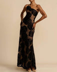 Maxi Dress With Floral Pattern