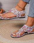 Vintage-Inspired Boho Beach Sandals