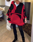 Half-Zip Stand Collar Fashionable Sweater