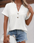 Elegant Short Sleeve Top
