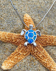 Opal Sea Turtle Jewelry Set