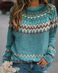 Cozy Nordic Knit Sweater Inspired by Iceland
