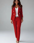 Horizon Suit Set | Double-Breasted Blazer and Trousers, Tailored Fit 9