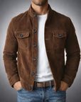 Jaxon Men's Jacket | Italian Suede, Tailored Fit 2
