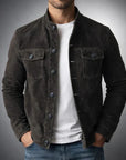 Jaxon Men's Jacket | Italian Suede, Tailored Fit 3