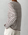 Striped Sweatshirt for Women