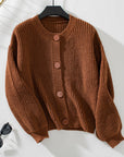 Women's Button-Down Knitted Cardigan