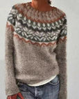 Women's Icelandic Knit Sweater