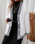 Womens Open Front Cardigan