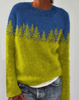 Women's Thickened Round Neck Sweater