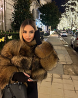 Long Sleeve Fur Jacket