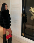 Long Sleeve Fur Jacket