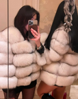 Long Sleeve Fur Jacket