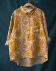 Elegant Long Sleeve Floral Shirt