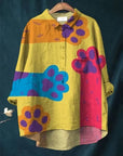 Uluru Graphic Shirt with Cat Illustration