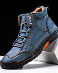 Casual Leather High Top Shoes