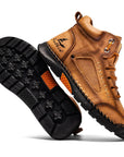 Casual Leather High Top Shoes