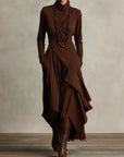 Sierra Maxi Dress | Elegant High Neck, Flowing Silhouette for Weddings and Summer Events 5