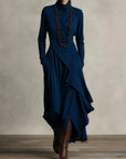 Sierra Maxi Dress | Elegant High Neck, Flowing Silhouette for Weddings and Summer Events 6