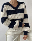 Trendy Cozy Knit Sweater for Women