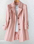 Vera Trench Coat Women | Vintage Collar, Tailored Fit, Lightweight 3