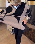 Half-Zip Stand Collar Fashionable Sweater