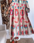 Floral Graphic Print Dress