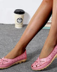 Soft Leather Moccasins with Airy Design