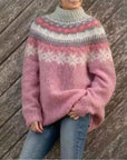 Sweater with Icelandic pattern