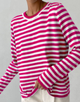 Striped Sweatshirt for Women