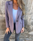 Minimalist Modern Edge Office Blazer