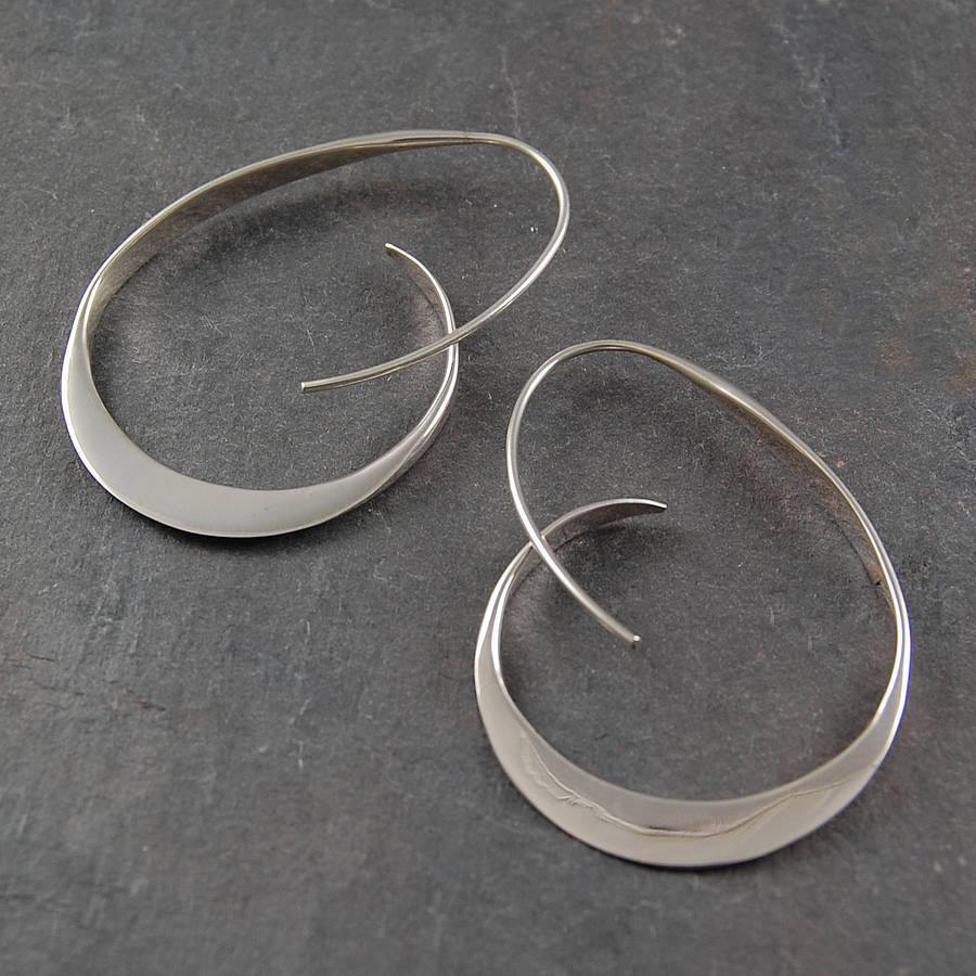 Minimalist Spiral Earrings for Women
