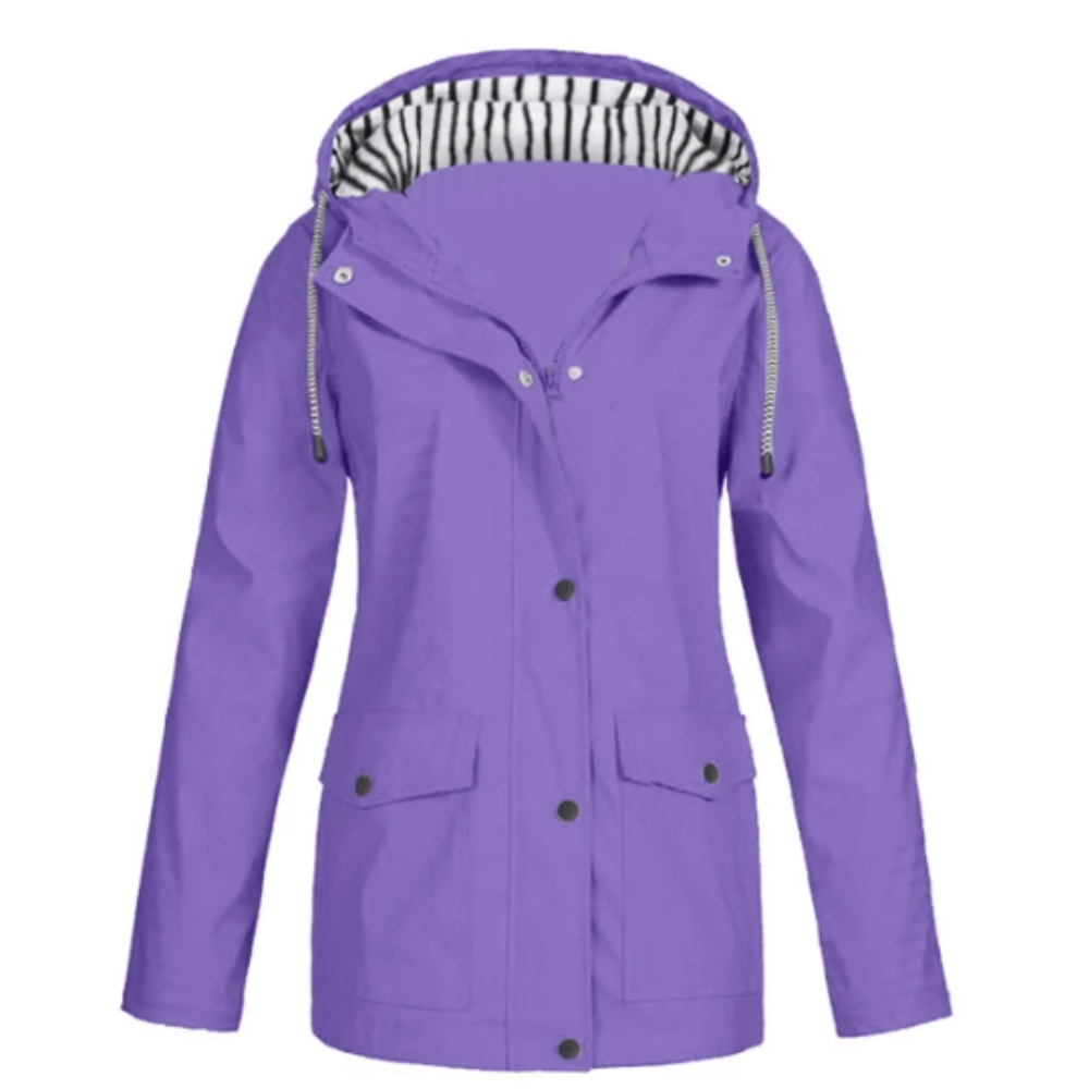 Stylish Women's Waterproof Raincoat