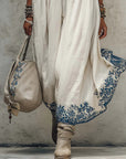 Fashion Plus Size Printed Dress