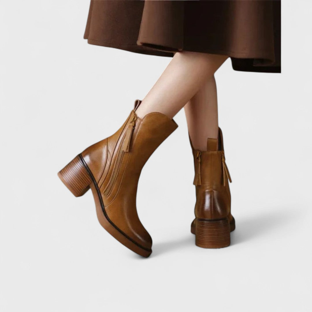 Leather Ankle Boots