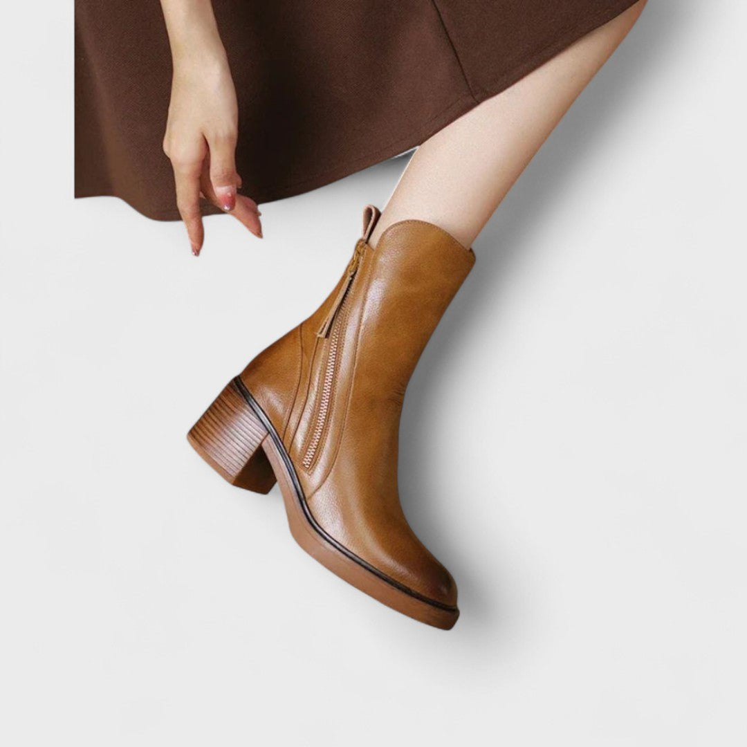 Leather Ankle Boots