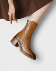Leather Ankle Boots