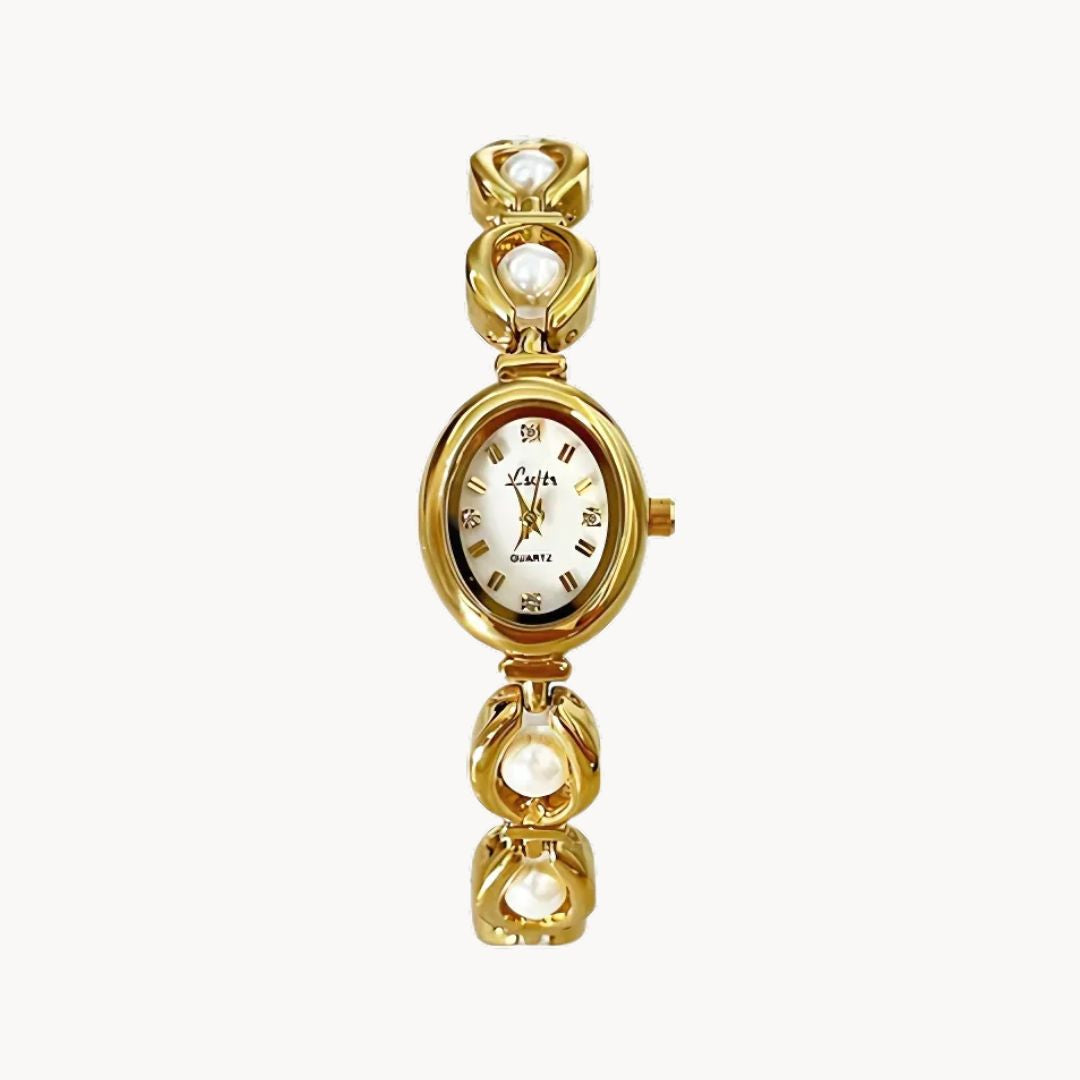 Montale Pearl Face Watch with Sleek Design