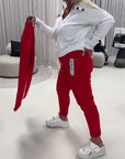 Fashion Stretch Drawstring Pants