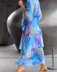 Elegant bohemian long dress
