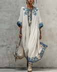 Fashion Plus Size Printed Dress