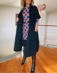 Casual Half Sleeve Pocket Cardigan