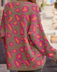 Casual V-Neck Warm Loose Sweater
