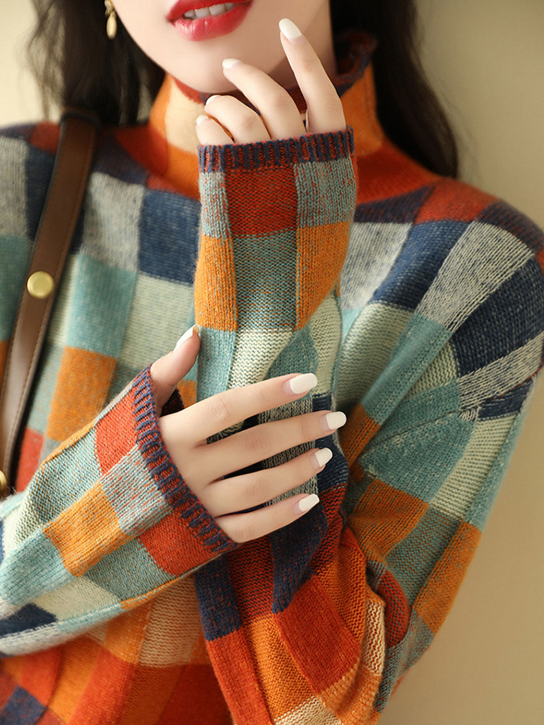 Cozy Women’s High Neck Sweater