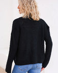 Solid Color Open Front Cardigan