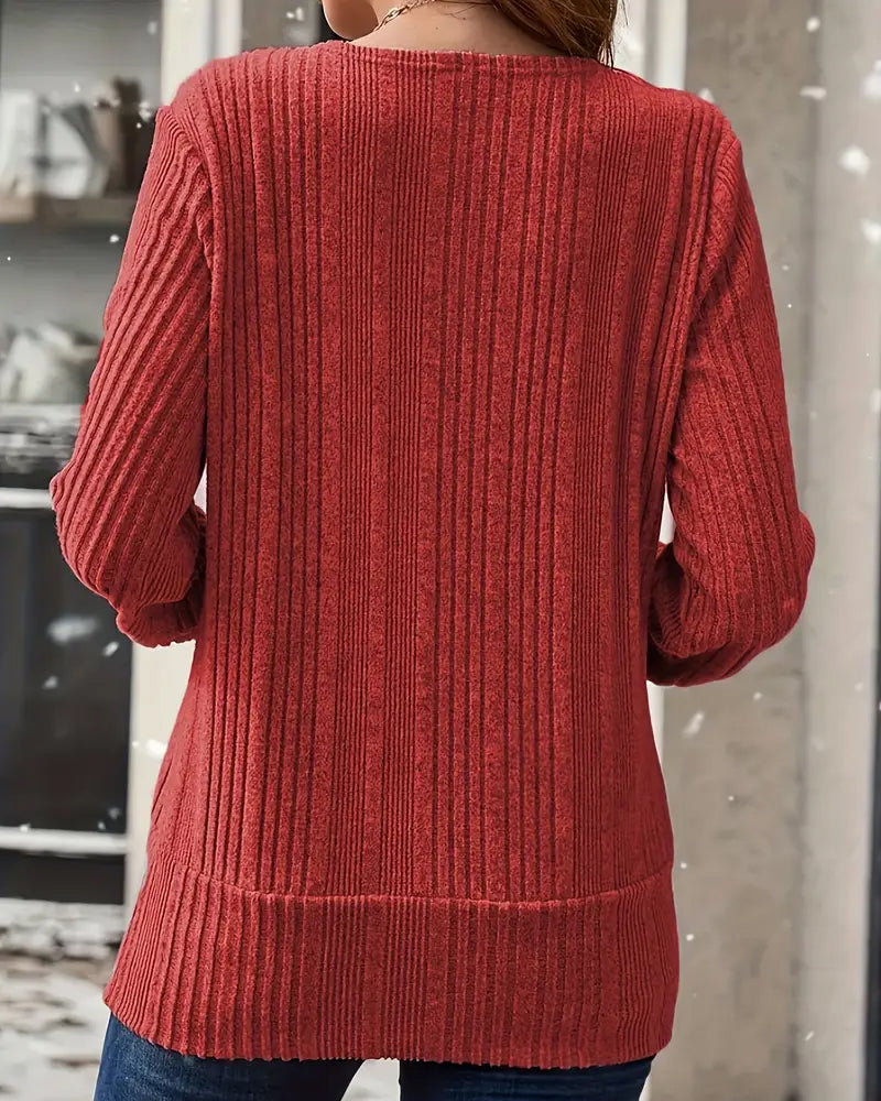 Two-Piece Knit Sweater