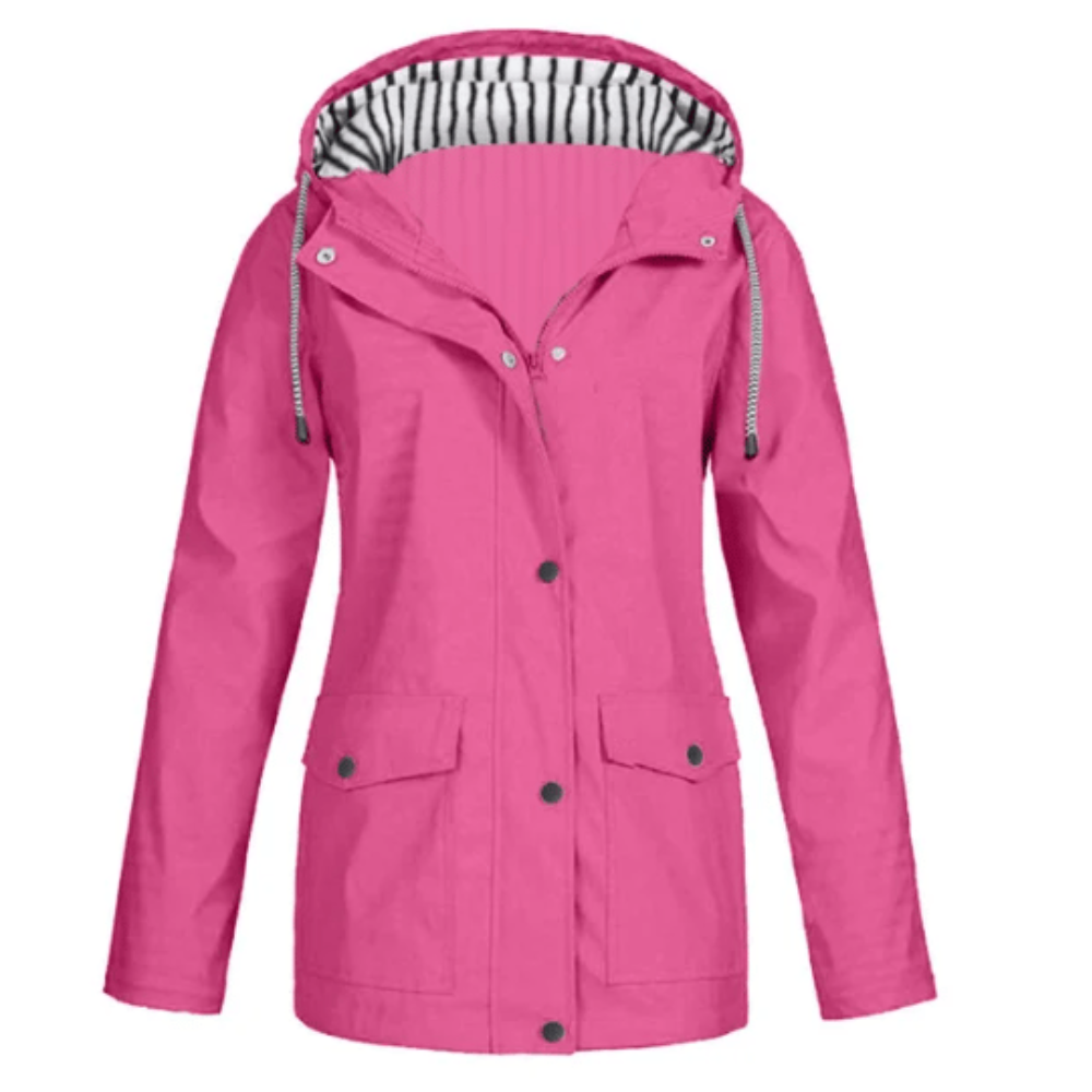 Stylish Women's Waterproof Raincoat